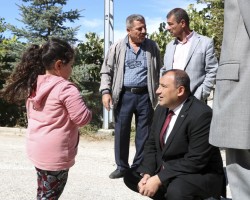 Başkanla Fotoğraflar