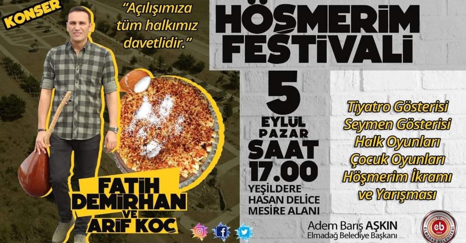 YEŞİLDERE HASAN DELİCE MESİRE ALANI AÇILIŞINA TÜM HALKIMIZ DAVETLİDİR.