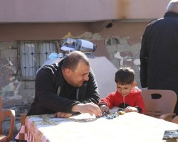 Başkanla Fotoğraflar