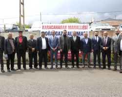 Başkanla Fotoğraflar