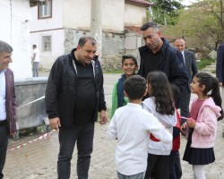 Başkanla Fotoğraflar